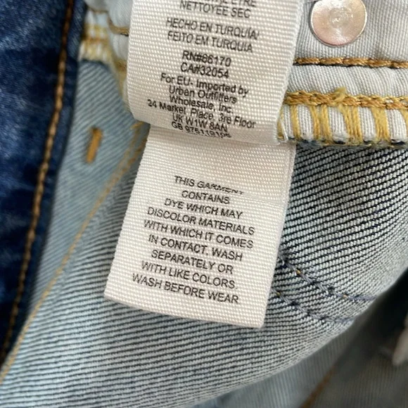 Free People Jeans Size 30 NWT High Rise Flare Crop Denim - Picture 10 of 10